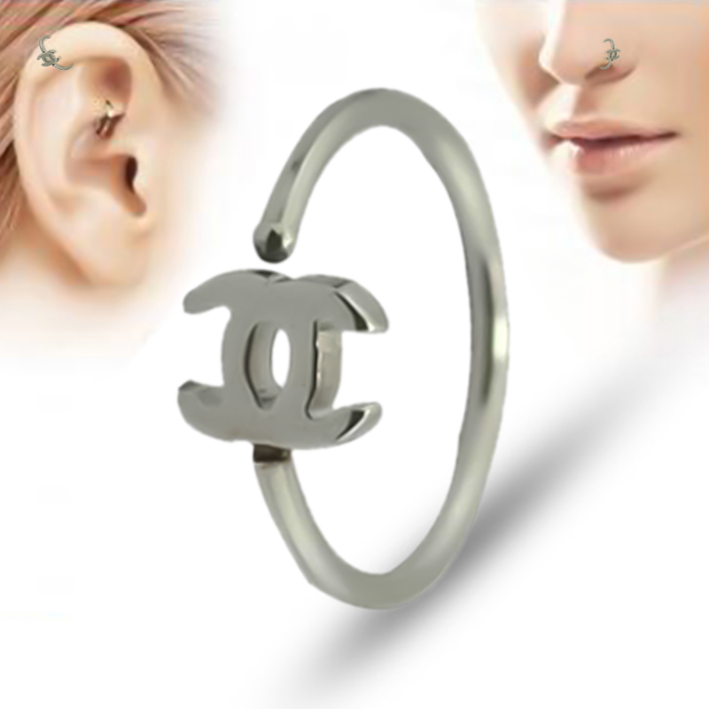 Chanel 316L Surgical Steel Nose Ring-Nose Studs/Nose Hoop